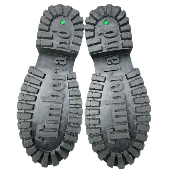 Timberland Women’s Sky Brown Suede Platform Combat Boots Size US 9.5 - Picture 9 of 12